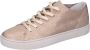 Crime London Leren Exotic Sneakers voor Vrouwen Beige Dames - Thumbnail 5