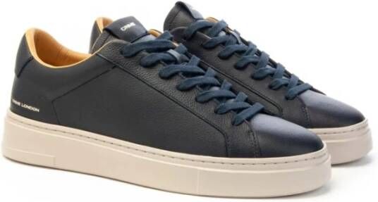 Crime London Lichte extra sneakers met katoenen veters Blue Heren