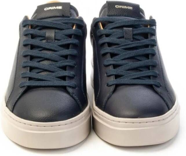 Crime London Lichte extra sneakers met katoenen veters Blue Heren