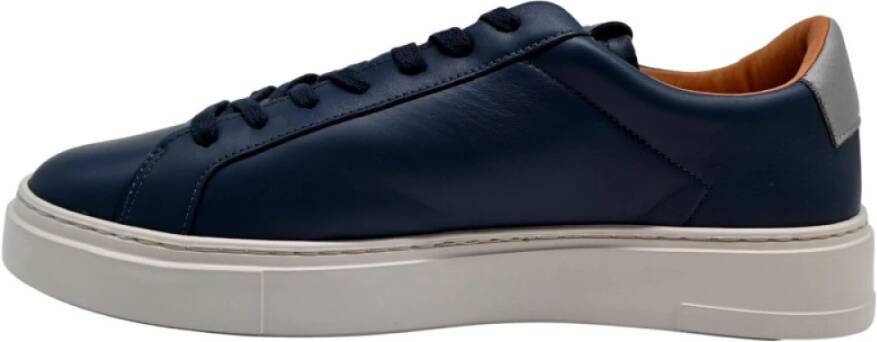 Crime London Lichtgewicht lage sneakers Blue Heren