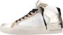 Crime London SK8 Deluxe Mid Sneakers White Dames - Thumbnail 3