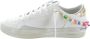 Crime London SK8 Deluxe Mid Sneakers White Dames - Thumbnail 4