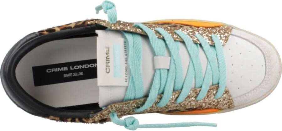 Crime London SK8 Deluxe Sneakers Multicolor Dames