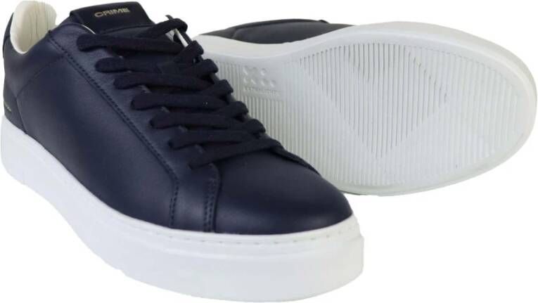 Crime London Sneakers Blauw Heren