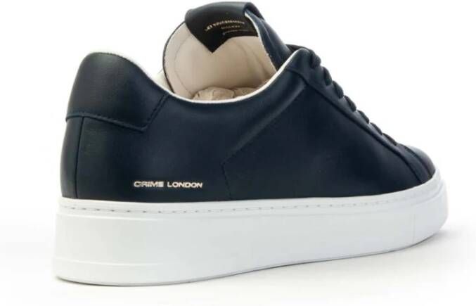 Crime London Sneakers Blauw Heren