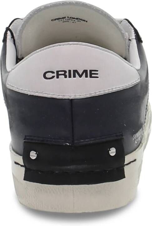 Crime London Sneakers Blauw Heren