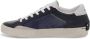 Crime Low Top Distressed sneakers Blauw Heren - Thumbnail 3