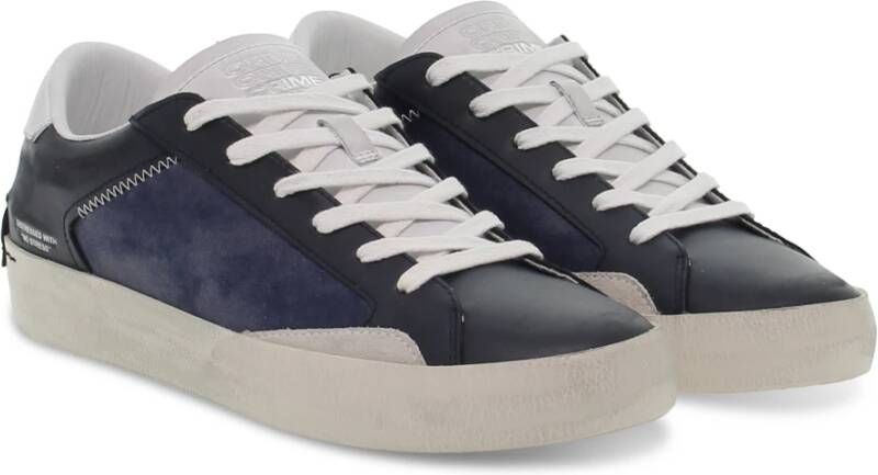 Crime London Sneakers Blauw Heren