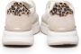 Crime London Sneakers met dierenprint in wit beige White Dames - Thumbnail 3