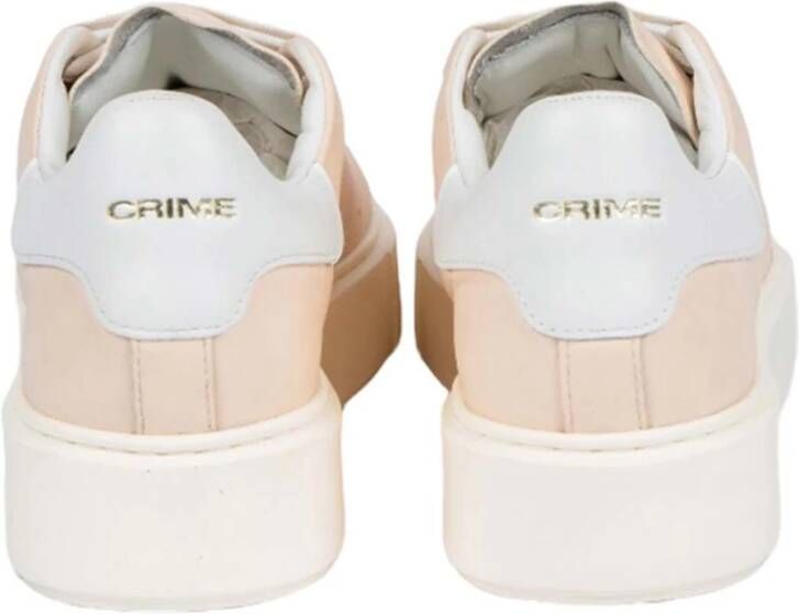 Crime London Sneakers Pink Dames