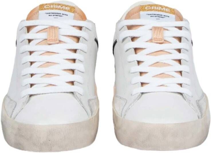 Crime London Sneakers White Dames