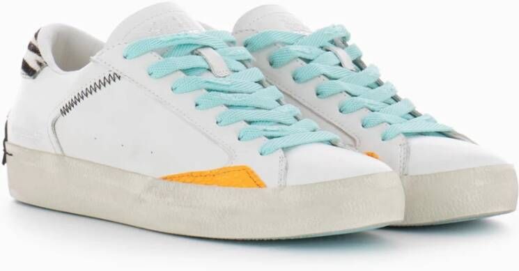 Crime London Casual Stoffen Sneakers White Dames - Foto 6