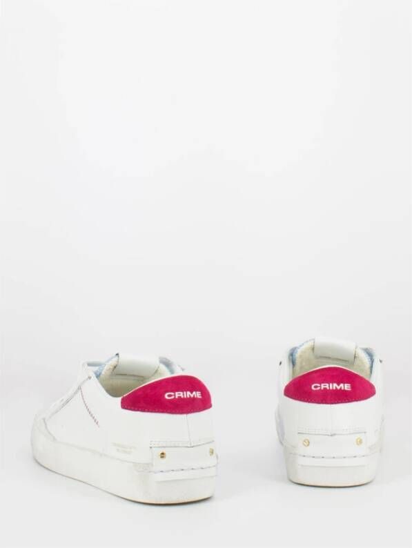 Crime London Sneakers Wit Dames