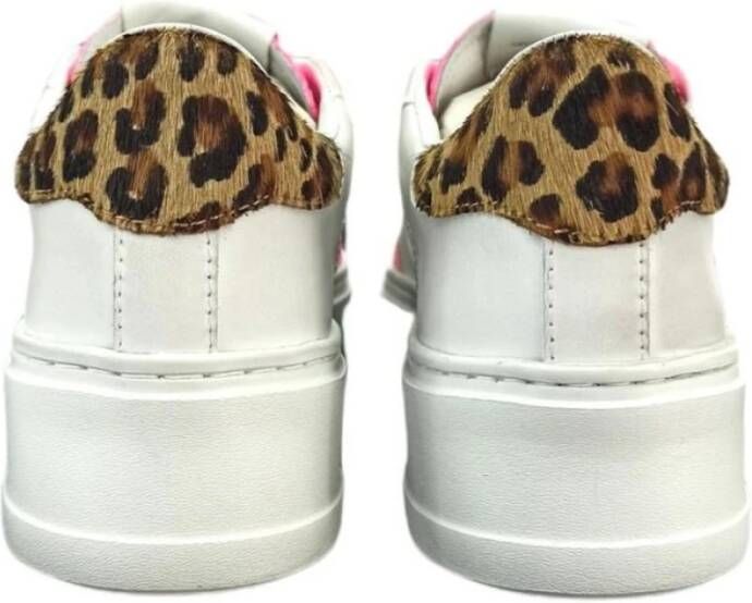 Crime London Modieuze Sneakers Wit Dames