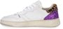 Crime London Witte Sneakers met Animalier Hiel White Dames - Thumbnail 3