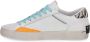 Crime London Casual Stoffen Sneakers White Dames - Thumbnail 3