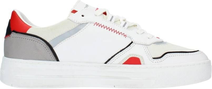 Crime London Sneakers Wit White Heren