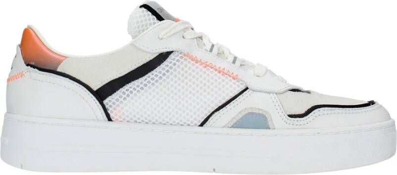 Crime London Sneakers Wit White Heren