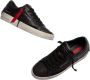 Crime London Zwarte Leren Sneakers met Suède Details Black Heren - Thumbnail 2