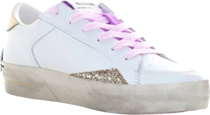 Crime London Stijlvolle lage sneakers White Dames