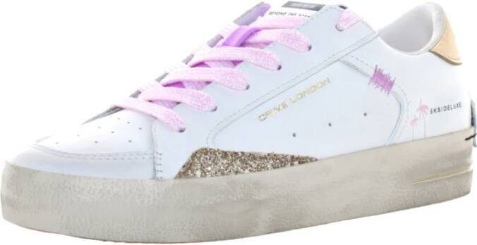 Crime London Stijlvolle lage sneakers White Dames