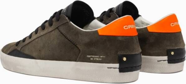 Crime London Stijlvolle Schoenen Green Heren