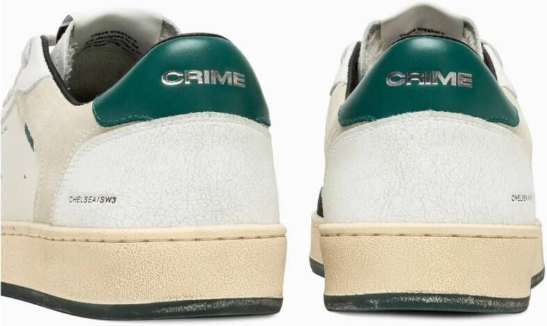 Crime London Stijlvolle Schoenen White Heren