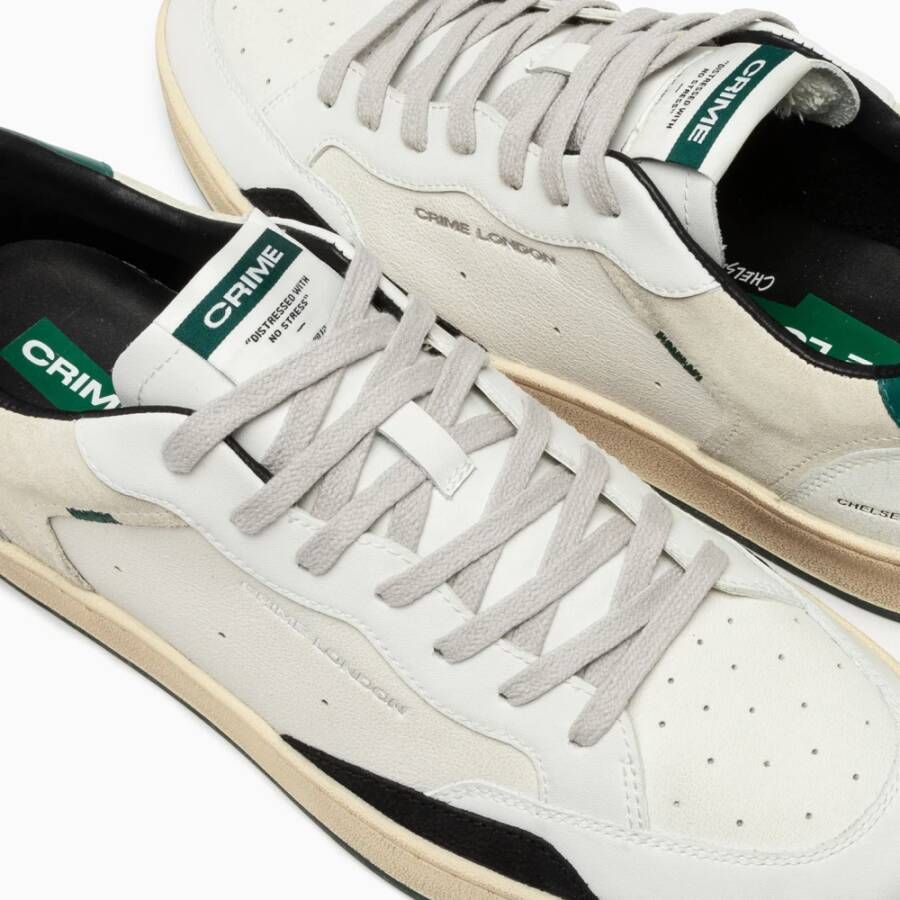 Crime London Stijlvolle Schoenen White Heren