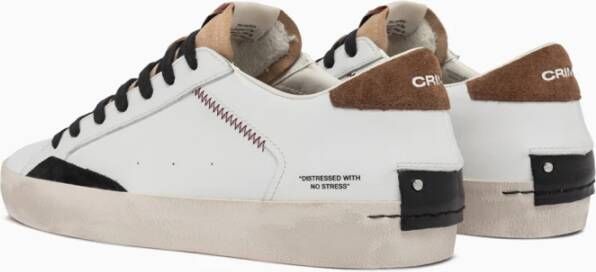 Crime London Stijlvolle Schoenen White Heren