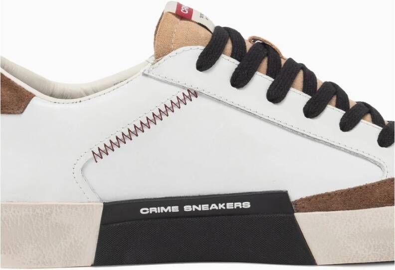 Crime London Stijlvolle Schoenen White Heren