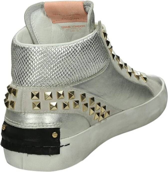 Crime London Stijlvolle Sneakers voor Dagelijks Gebruik Gray Dames