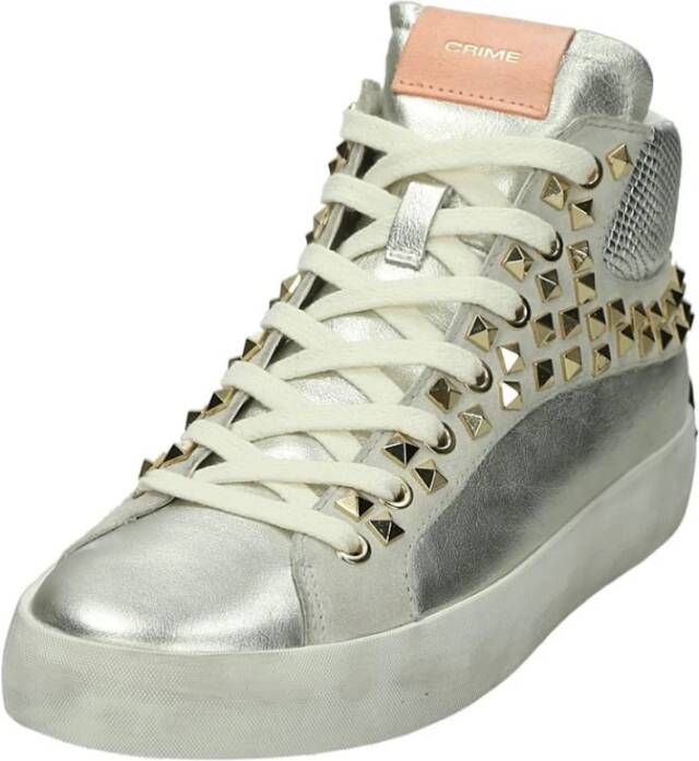 Crime London Stijlvolle Sneakers voor Dagelijks Gebruik Gray Dames