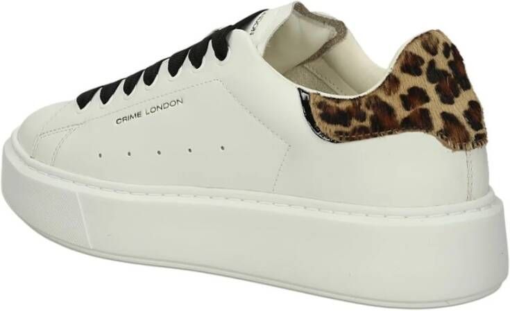 Crime London Stijlvolle Sneakers voor Dagelijks Gebruik White Dames