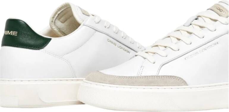 Crime London Stijlvolle Sneakers voor Dagelijks Gebruik White Heren