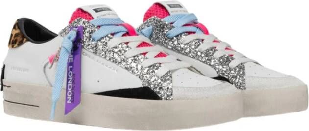 Crime London Stijlvolle Sneakers voor Een Onderscheidende Garderobe White Dames