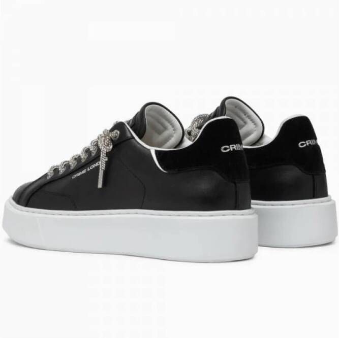 Crime London Stijlvolle Sneakers voor Mannen en Vrouwen Black Dames