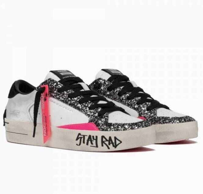 Crime London Stijlvolle Sneakers voor Mannen en Vrouwen White Dames