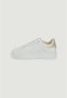 Crime London Lente Zomer Leren Sneakers Elevate Model White Dames - Thumbnail 3