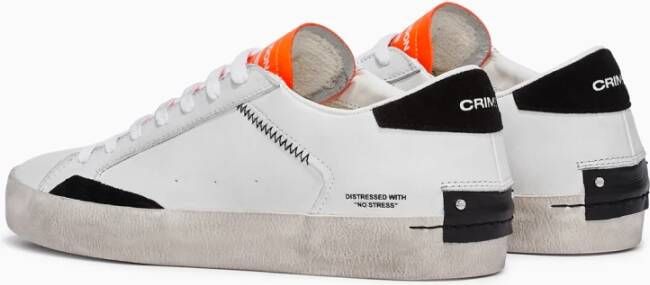 Crime London Stijlvolle Sneakers White Heren