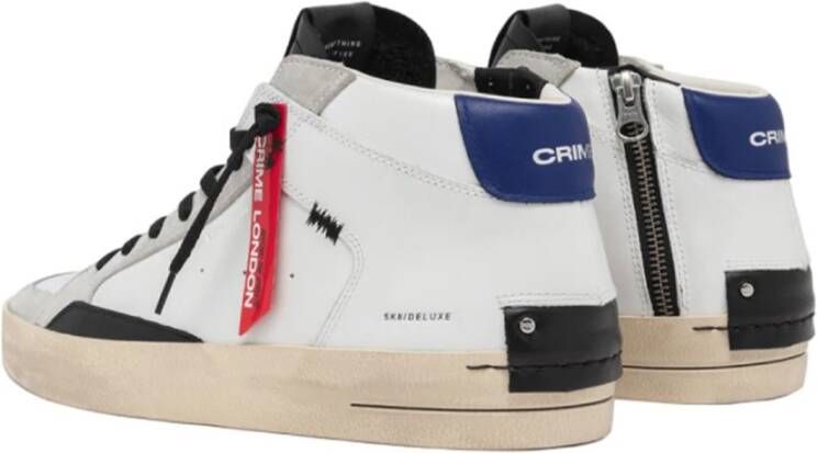 Crime London Urban Elegance Sneakers White Heren