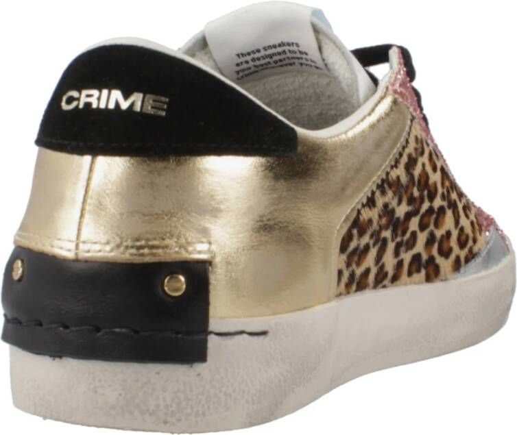 Crime London Vervallen Sneakers Multicolor Dames