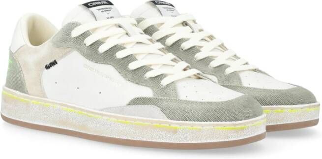 Crime London Witte Chelsea Sneakers White Heren