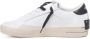 Crime London Witte Distressed Leren Sneakers White Heren - Thumbnail 4