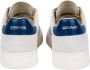 Crime London Witte en Royal Blue Eclipse Sneakers White Heren - Thumbnail 4