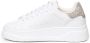 Crime London Witte Glitter Stud Leren Sneakers White Dames - Thumbnail 4