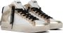 Crime London Witte leren hoge sneaker White Dames - Thumbnail 2