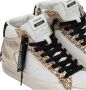 Crime London Witte leren hoge sneaker White Dames - Thumbnail 6