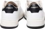 Crime London Witte Leren Sneakers met Bandzool White Heren - Thumbnail 3