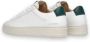 Crime London Witte Leren Sneakers met Groene Hiel White Heren - Thumbnail 3