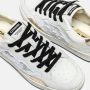 Crime London Witte leren sneakers met pailletten White Dames - Thumbnail 4